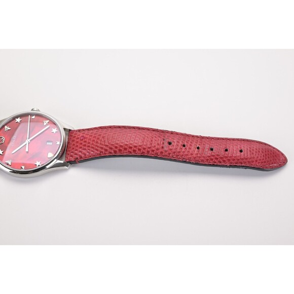 GUCCI G Timeless Red Mother Of Pearl 36mm Ladies Watch main image 5